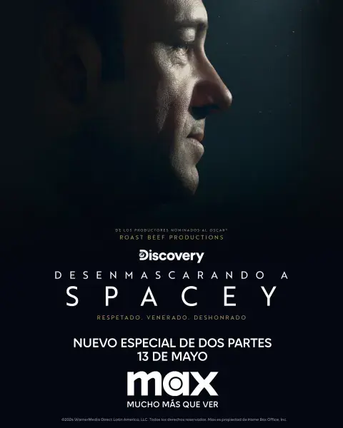 Póster de Desenmascarando a Spacey. Póster de Desenmascarando a Spacey.