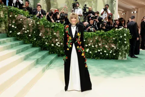 Anna Wintour en la Met Gala, el 6 de mayo de 2024. Anna Wintour en la Met Gala, el 6 de mayo de 2024.