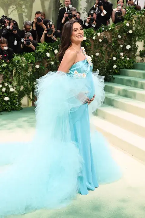 Lea Michele en la Met Gala, el 6 de mayo de 2024. Lea Michele en la Met Gala, el 6 de mayo de 2024.
