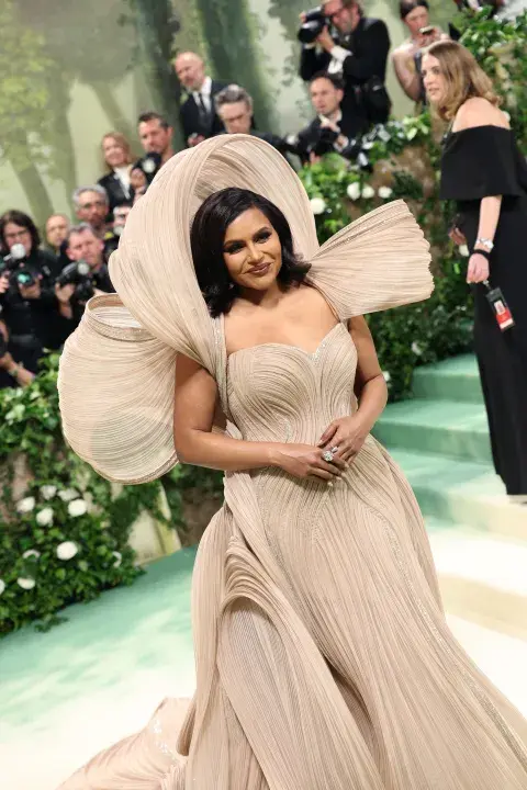 Mindy Kaling en la Met Gala, el 6 de mayo de 2024. Mindy Kaling en la Met Gala, el 6 de mayo de 2024.