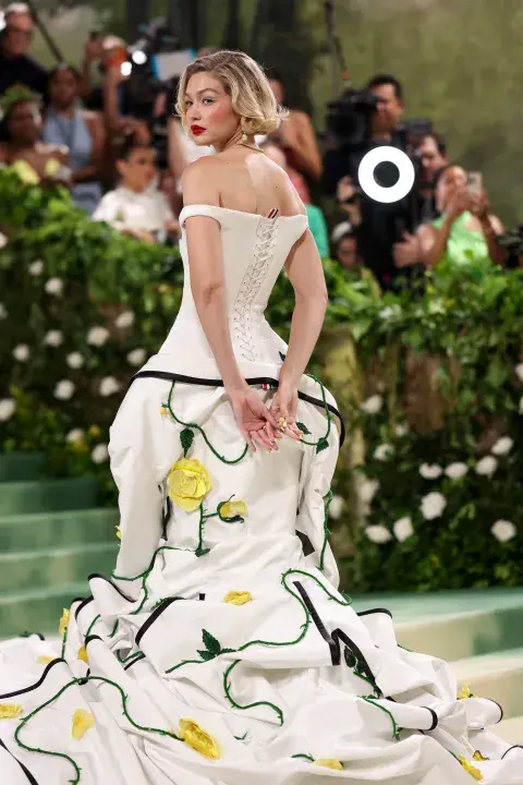 Gigi Hadid en la Met Gala, el 6 de mayo de 2024. Gigi Hadid en la Met Gala, el 6 de mayo de 2024.