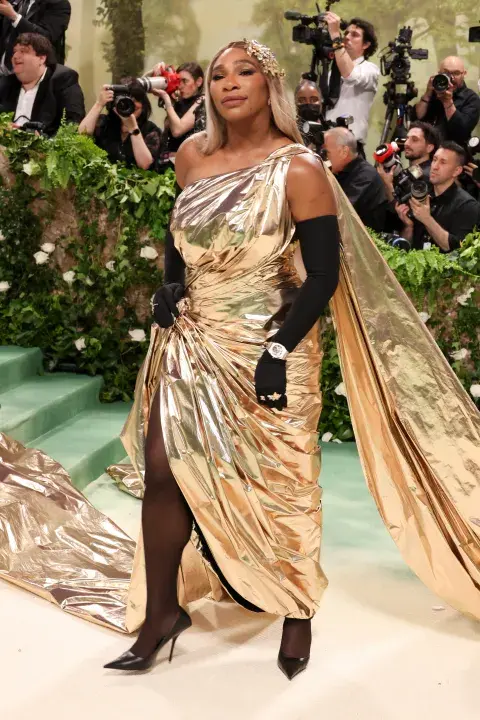 Serena Williams en la Met Gala, el 6 de mayo de 2024. Serena Williams en la Met Gala, el 6 de mayo de 2024.