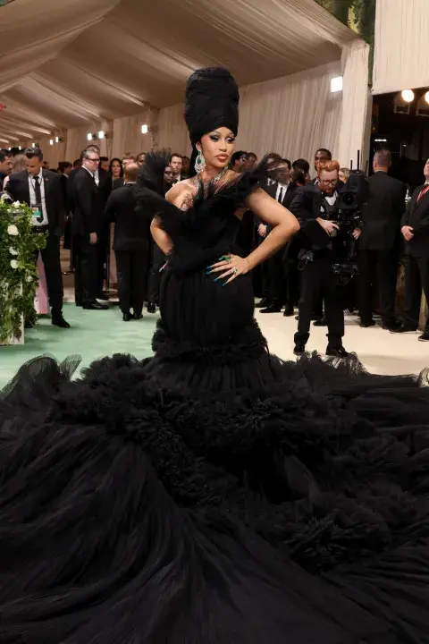 Cardi B en la Met Gala, el 6 de mayo de 2024. Cardi B en la Met Gala, el 6 de mayo de 2024.