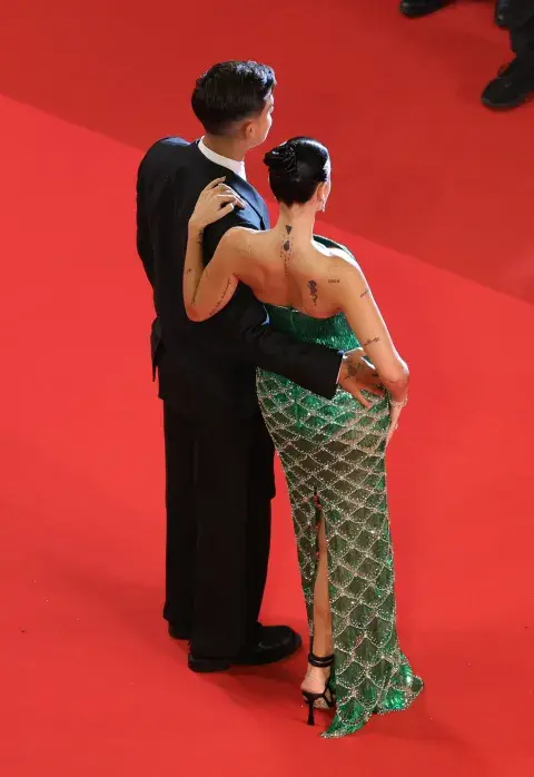 Oriana Sabatini y Paulo Dybala en el Festival de Cannes 2024. Oriana Sabatini y Paulo Dybala en el Festival de Cannes 2024.