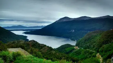 Lago Escondido, Ushuaia. Lago Escondido, Ushuaia.