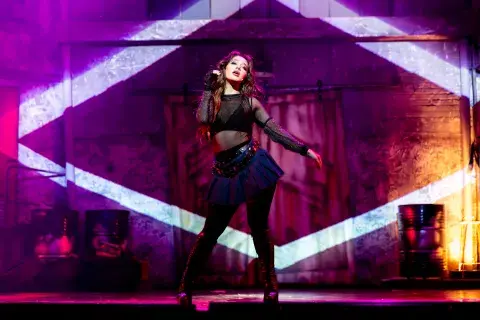 Ángela Torres en Rent, el musical. Ángela Torres en Rent, el musical.