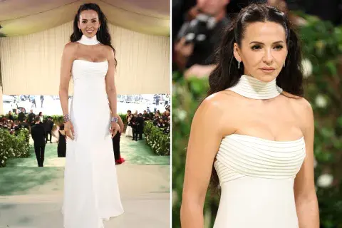 Luciana Barroso durante la alfombra de la MET Gala 2024. Luciana Barroso durante la alfombra de la MET Gala 2024.