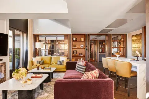 La habitación en la que se hospedó Taylor Swift mide 410 metros cuadrados. La habitación en la que se hospedó Taylor Swift mide 410 metros cuadrados.