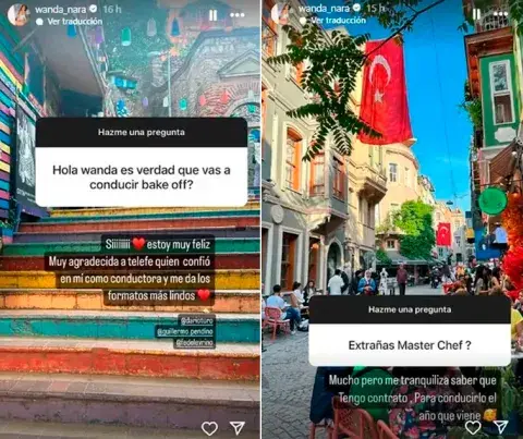 Wanda Nara respondió las dudas de sus seguidores en Instagram. Wanda Nara respondió las dudas de sus seguidores en Instagram.