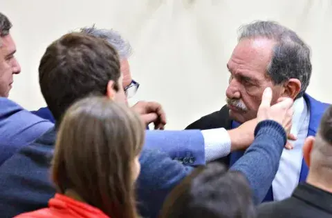 José Alperovich en el momento de su condena por abuso sexual. José Alperovich en el momento de su condena por abuso sexual.