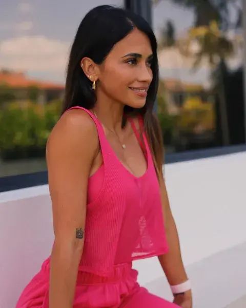 Antonela Roccuzzo en Instagram. Antonela Roccuzzo en Instagram.