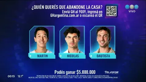 Placa final de nominados de Gran Hermano. Placa final de nominados de Gran Hermano.