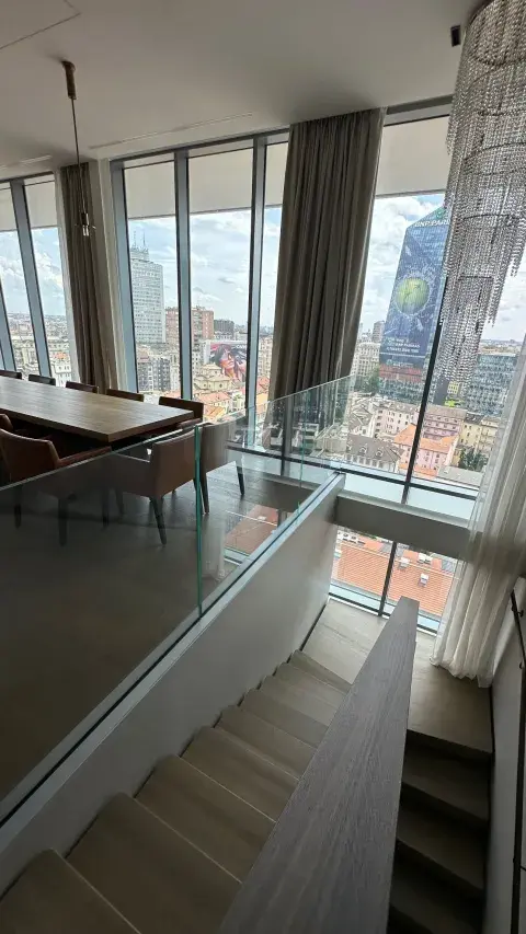 El interior de la casa de Wanda Nara en Milán. El interior de la casa de Wanda Nara en Milán.
