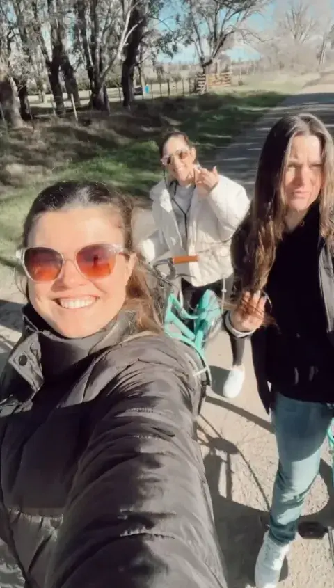 El reencuentro de cuatro ex Chiquititas. El reencuentro de cuatro ex Chiquititas.