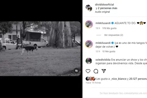 La banda de Rock, Divididos, anunció su gran regreso a los escenarios. La banda de Rock, Divididos, anunció su gran regreso a los escenarios.