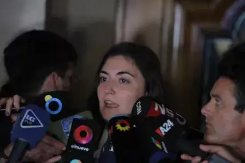 Milagro Mariona tras la sentencia a Alperovich. Milagro Mariona tras la sentencia a Alperovich.