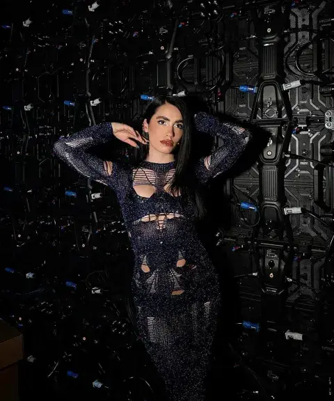 El look de Lali Espósito en Factor X, el lunes 3 de junio. El look de Lali Espósito en Factor X, el lunes 3 de junio.