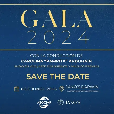 Invitación a la Gala 2024 de ASOCIAR. Invitación a la Gala 2024 de ASOCIAR.