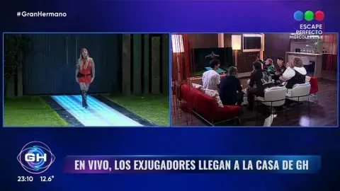 Catalina volvió a Gran Hermano. Catalina volvió a Gran Hermano.