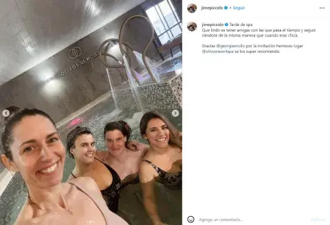 El reencuentro de cuatro ex Chiquititas. El reencuentro de cuatro ex Chiquititas.