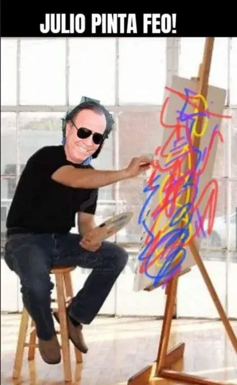 Julio pinta feo Julio pinta feo