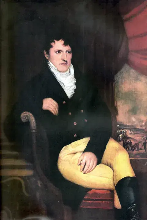 Manuel Belgrano, creador de la bandera argentina. Manuel Belgrano, creador de la bandera argentina.