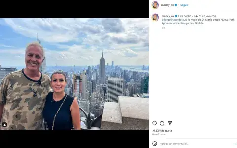 Marley y el debut como conductora de Jorgelina Cardoso, esposa de Di María. Marley y el debut como conductora de Jorgelina Cardoso, esposa de Di María.