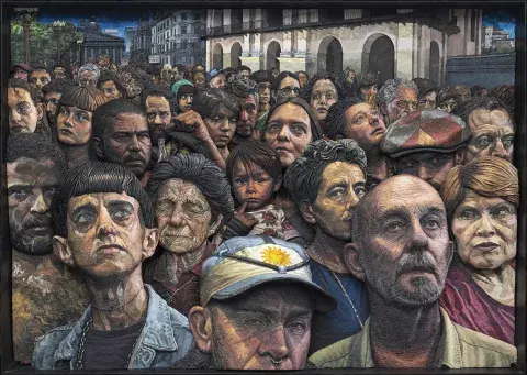 Manifestación, Homenaje a Antonio Berni por Mondongo en Malba Manifestación, Homenaje a Antonio Berni por Mondongo en Malba