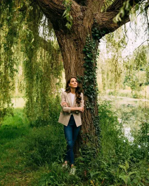 La foto con la que reapareció Kate Middleton el 14 de junio de 2024. La foto con la que reapareció Kate Middleton el 14 de junio de 2024.