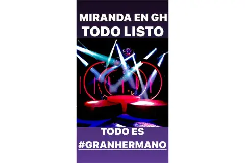 Santiago del Moro anticipó el show de Miranda! en Gran Hermano.