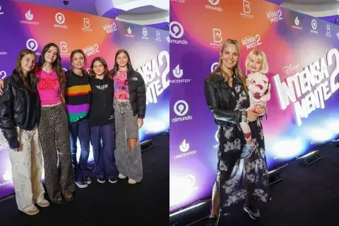Gegé Newman y Muni fueron con hijos y sobrinos Gegé Newman y Muni fueron con hijos y sobrinos