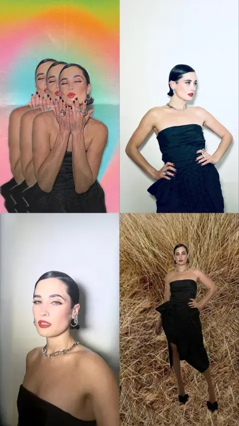 El look de Flor Torrente en el casamiento de Oriana Sabatini y Paulo Dybala. El look de Flor Torrente en el casamiento de Oriana Sabatini y Paulo Dybala.