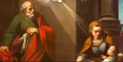 San Joaquín y Santa Ana son considerados los padres de la Virgen María y por ende los abuelos de Jesús. San Joaquín y Santa Ana son considerados los padres de la Virgen María y por ende los abuelos de Jesús.