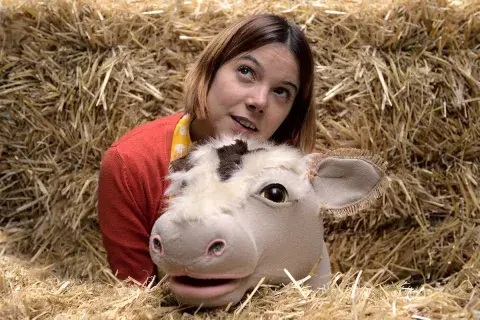 Una escena de Ana y Wiwi. Una escena de Ana y Wiwi.