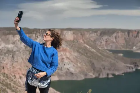 El Cañón del Atuel, San Rafael, Mendoza. El Cañón del Atuel, San Rafael, Mendoza.