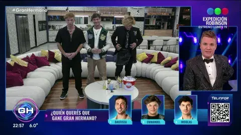 Fotografía de los finalistas de Gran Hermano. Fotografía de los finalistas de Gran Hermano.