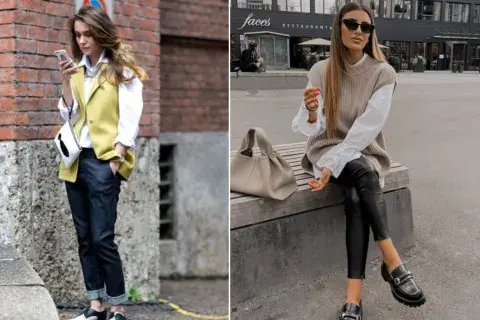 Looks con chalecos Looks con chalecos