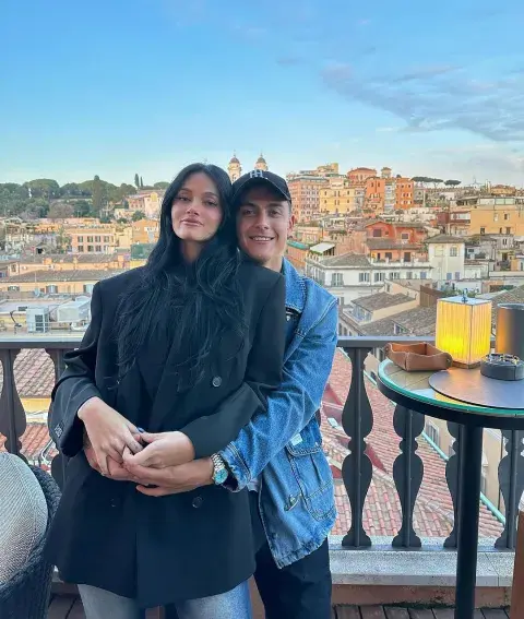 Oriana Sabatini y Paulo Dybala Oriana Sabatini y Paulo Dybala