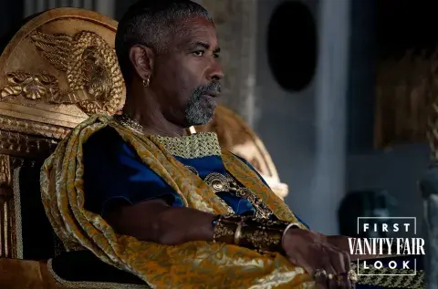 Denzel Washington en una de las escenas de Gladiador 2. Denzel Washington en una de las escenas de Gladiador 2.