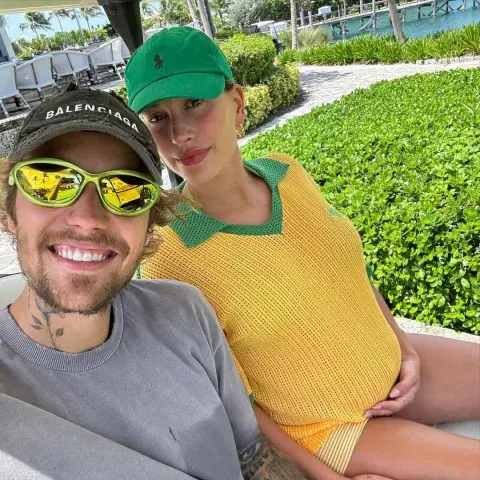 Foto de Justin Bieber y Hailey Baldwin. Foto de Justin Bieber y Hailey Baldwin.