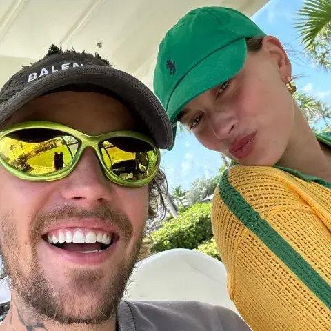 Foto de Justin Bieber y Hailey Baldwin. Foto de Justin Bieber y Hailey Baldwin.