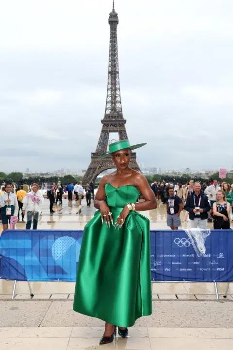 Cynthia Erivo en la apertura de los Juegos Olímpicos de París 2024. Cynthia Erivo en la apertura de los Juegos Olímpicos de París 2024.