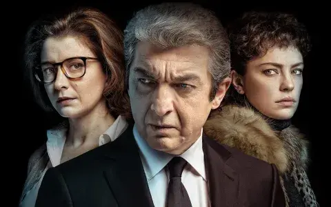 Fotograma de Ricardo Darín, Erica Rivas y Dolores Fonzi en La cordillera. Fotograma de Ricardo Darín, Erica Rivas y Dolores Fonzi en La cordillera.
