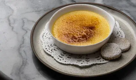 Crème Brûlée, la versión de L'Ateilier Bistró. Crème Brûlée, la versión de L'Ateilier Bistró.