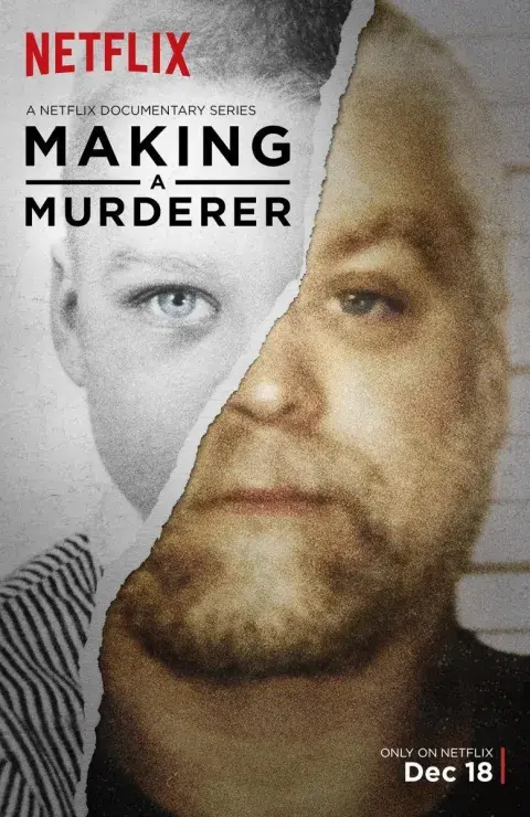 Póster de la serie de Netflix Making a Murderer. Póster de la serie de Netflix Making a Murderer.
