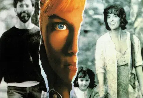 Poster de la película La mano que mece la cuna. Poster de la película La mano que mece la cuna.