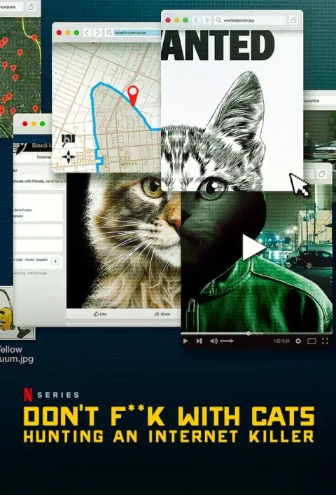 Póster de No te metas con los gatos. Póster de No te metas con los gatos.