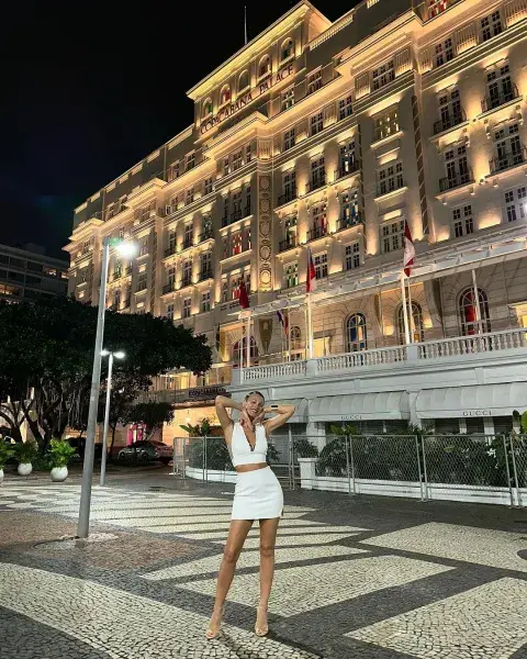 Foto de Pampita. Foto de Pampita.