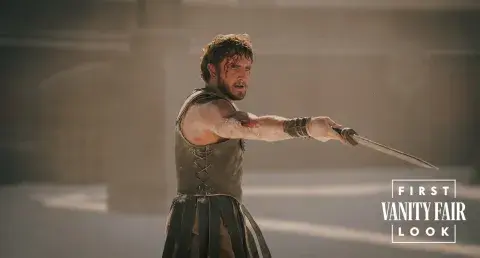 Paul Mescal en una de las escenas de Gladiador 2. Paul Mescal en una de las escenas de Gladiador 2.