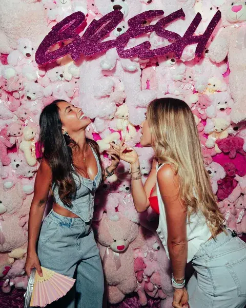 Anto Roccuzzo en la fiesta Bresh. Anto Roccuzzo en la fiesta Bresh.